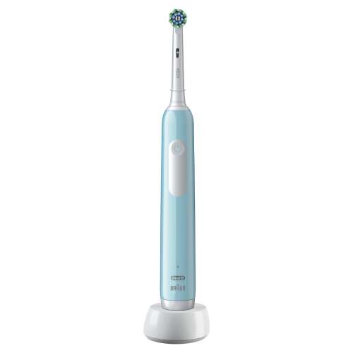 Електрическа четка за зъби Oral-B Pro Series 1, синя, със зарядно устройство