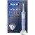 Oral-B Vitality Pro Protect X Clean kék elektromos fogkefe töltőállomáson dobozzal