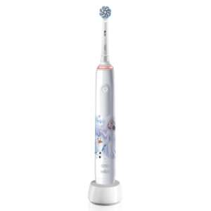 Periuță de dinți electrică Oral-B Pro Junior 6+ cu design Frozen, albă - Oral-B Periuță de dinți electrică