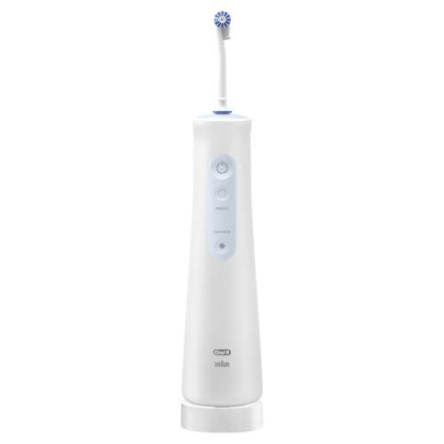Oral-B AquaCare 4 Безжичен орален иригатор, Бяло-синьо