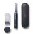 Електрическа четка за зъби Oral-B iO9 Black Onyx със станция за зареждане и калъф за пътуване на бял фон