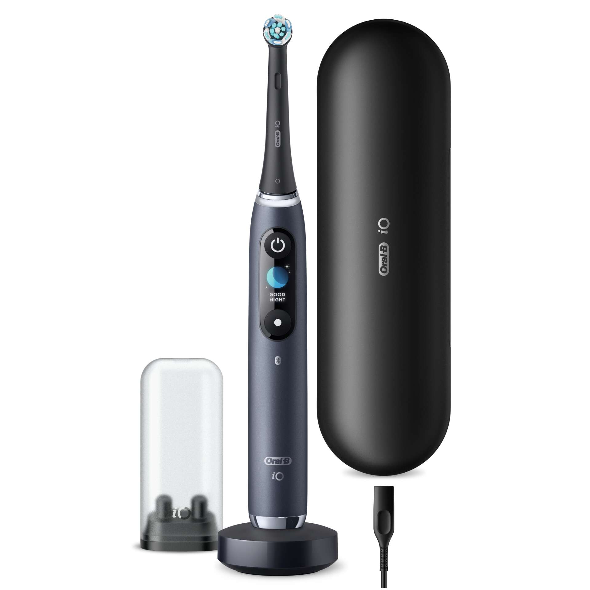 Oral-B iO9 Series 9 Black Elektromos fogkefe, Fekete - új