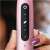 Oral-B iO Series 5 electric toothbrush, pink, close-up of control panel