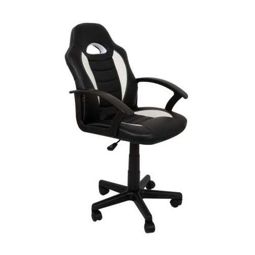 Unic Spot 92 Euro Gamer szék, Műbőr, 120 kg, Fekete-fehér
