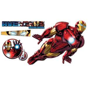 Iron Man Wall Sticker 160 cm 76062937 - Nonbrand Wall Panel & Wall Sticker
