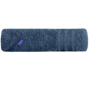 Nautica Ocean blue bath towel, 100% cotton, 600 gsm, 90 x 160 cm - Bath Towel, Washcloth, Hooded Towel