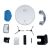 Home Robot RV500 and accessories: remote, charging dock, mop, brushes
