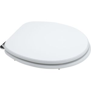 MDF WC Ülőke - Fehér - 43x37 cm