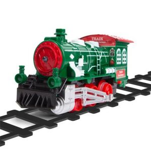 Christmas Tree Train Set - with Lights and Music - Battery Operated