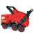 Wader red toy dump truck with tipping bed, for kids