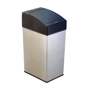 Automatic Touchless Trash Can - 8 Liter, Stainless Steel - Trash can
