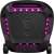 Back view of JBL PartyBox Ultimate black party speaker with wheels