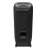 JBL PartyBox Ultimate EU Bluetooth black party speaker back view with wheels
