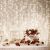 LED cluster string light curtain used as a backdrop for a festive table setting