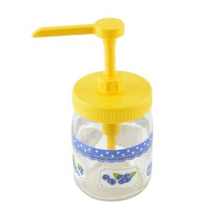 Dávkovač medu Mézpumpa so žltou pumpou - Kuchynské pomôcky