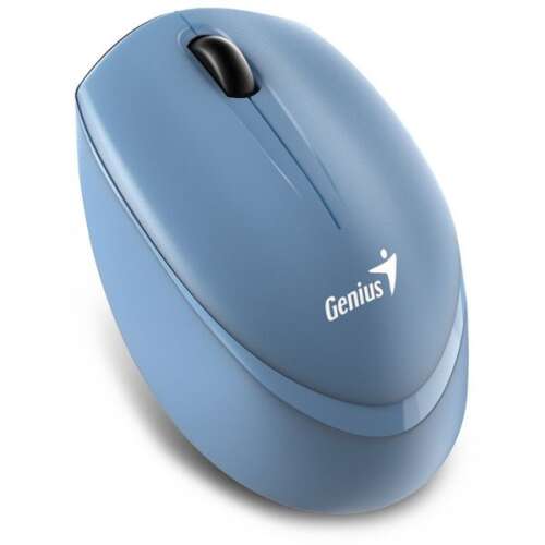 Mouse wireless Genius NX-7009 albastru, vedere 3/4