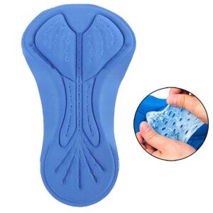 Blue cycling gel pad for bicycle saddle comfort - Bicycle Saddle