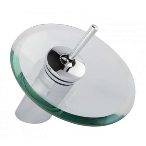 Diplon ST9905 króm mosdó csaptelep üveg kifolyóval