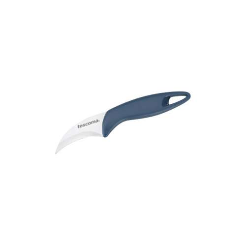 Tescoma PRESTO 8 cm peeler knife, white ceramic blade, blue ergonomic handle