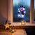 LED PVC Window Decoration - Snowman - 26 x 17 cm - 3 x AAA 124647656