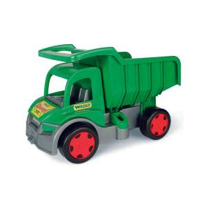 Wader Farmer Giant Sklápací nákladný automobil 60cm, zelené hračkárske nákladné auto pre deti, hračka do pieskoviska, stavebná hračka - Autá a vozidlá