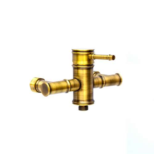 Bamboo antik egykaros fali kerámiabetétes zuhany csaptelep zuhanyszettel