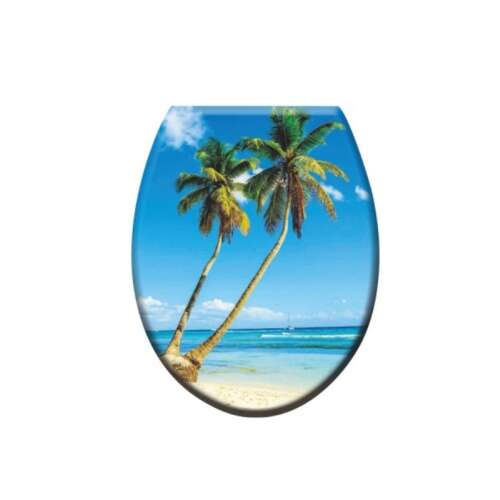 Kermix WC Ülőke - Pálmafa - Kék