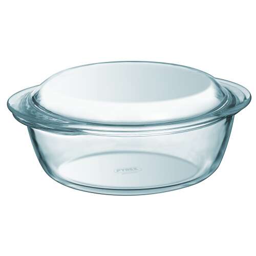 Pyrex Classic 3L runde Auflaufform mit Deckel
