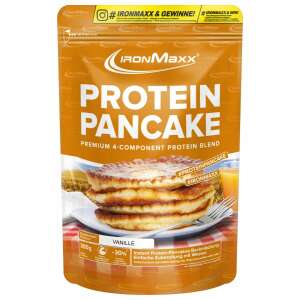 IronMaxx Protein Pancake por, vanília íz, 300g-os tasak, prémium 4-komponensű fehérje keverék - Fehérje