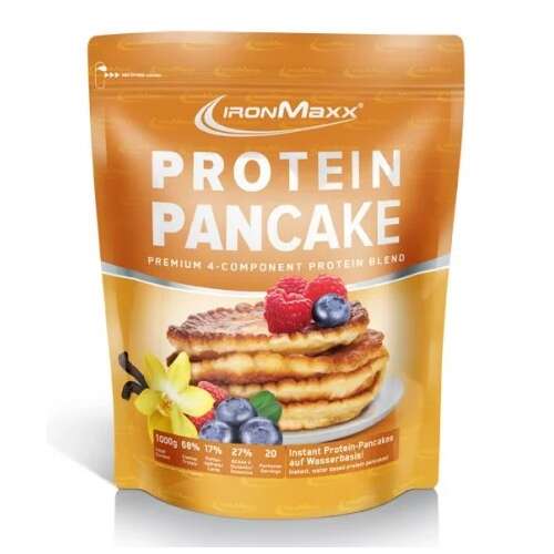 IronMaxx Protein Pancake, prémium 4-komponensű fehérje keverék, 1000g-os csomag