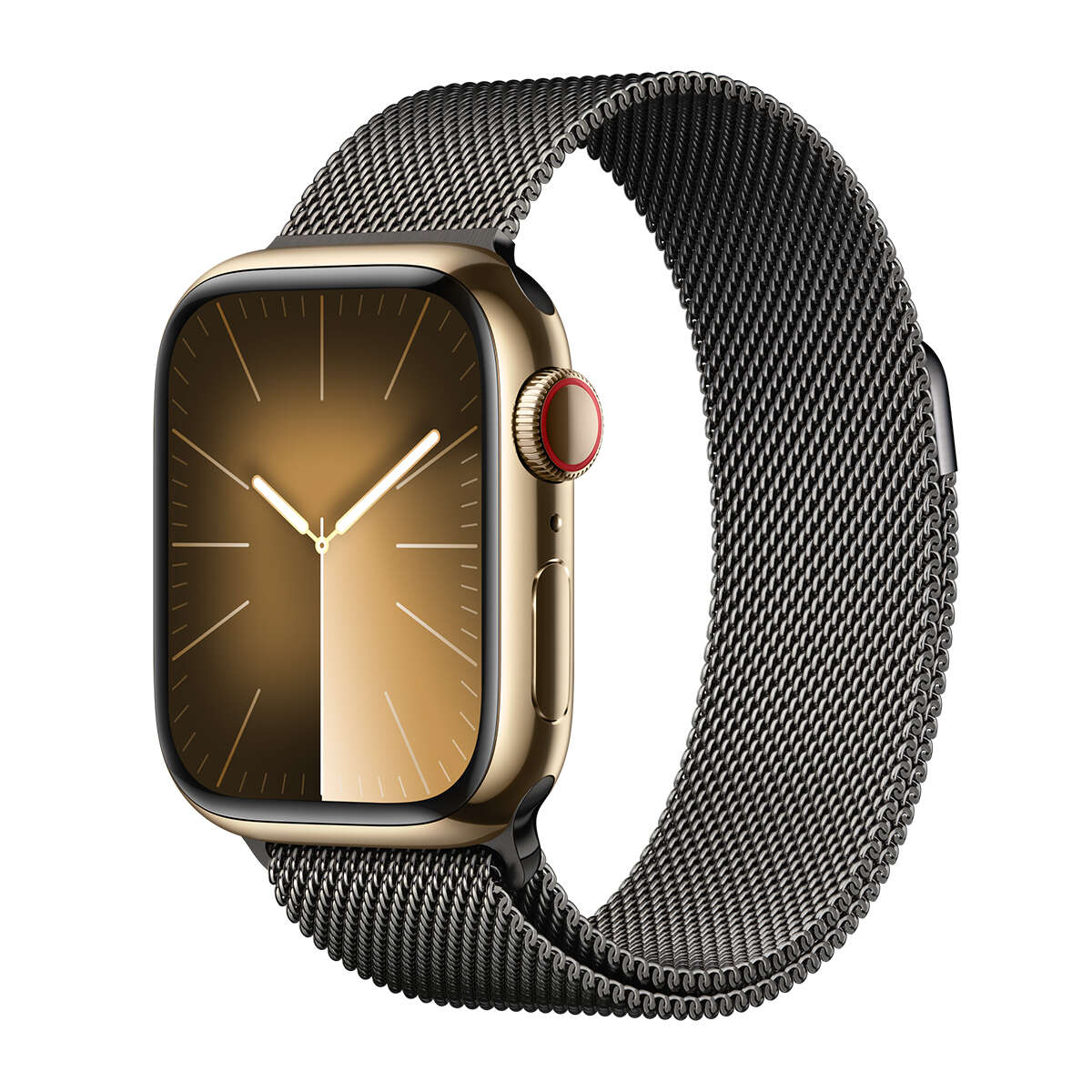 Apple watch series 9 41mm cellular rozsdamentes acél - ezüst-milá...