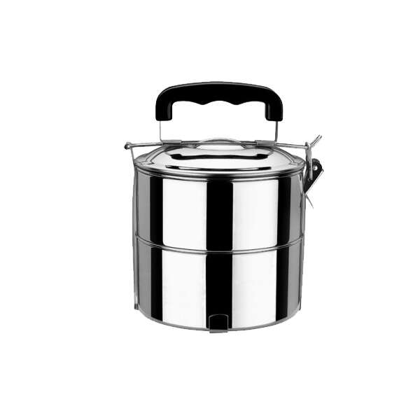 Victor rozsdamentes ételhordó, 2 részes, 1 L