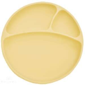 Csúszásmentes osztott szilikon tányér, mellow yellow | Minikoioi 76148238 