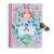 Marie Secret Diary with lock and key, floral design, Djeco