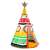 Djeco Teepee Play Tent, colorful, kids play tent, teepee tent, indian tent, indoor play tent, kids teepee, teepee for kids