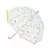 Djeco Könnyedség Kis Átlátszó Esernyő Színes Virágmintával