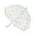 Djeco Könnyedség Kis Átlátszó Esernyő Színes Virágmintával
