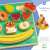 Djeco Puzz & Boom Happy fruit stacking and balancing game, wooden toy for toddlers, box packaging