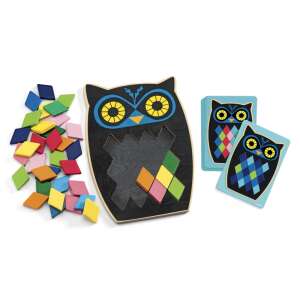 Djeco Mosaikpuzzle Eule – Innovatives Spielzeug für kleine Entdecker