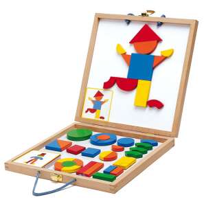 Geoformen – Kreativspiel mit Magneten