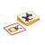 Djeco Ze Geoanimo Blocks geometric animal puzzle game cards