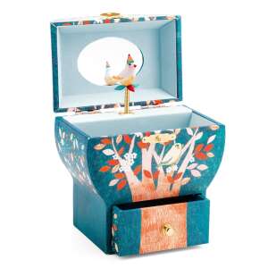 Djeco Arbre poétique muzyczna szkatułka na biżuterię z motywem ptaków - Djeco