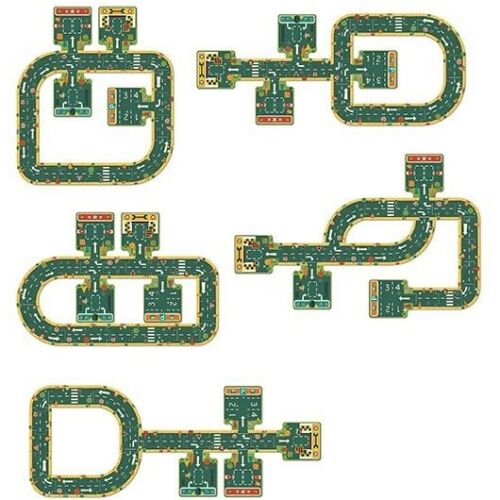 Óriás puzzle - Utak, irányok, 21 db-os - Road | Djeco