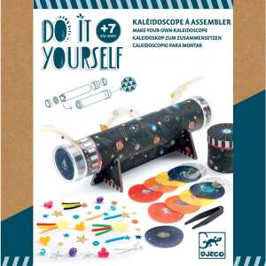 Djeco Do It Yourself Space Kaleidoscope kit, make your own kaleidoscope with space themed designs - Kaleidoscope