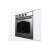 Gorenje BOS67372CLB beépíthető sütő, fekete színben, arany fogantyúval, oldalnézet