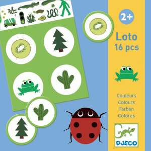 Képeslottó - Színek választása - Loto Colours | Djeco 76158018 Fejlesztő játékok babáknak