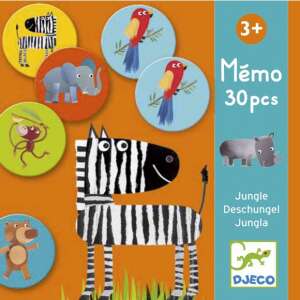 Memória játék - Dzsungel állatok - Jungle | Djeco 76158165 Memória játékok