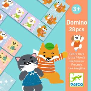 Dominó játék - Kis barátok - Domino Little friends | Djeco 76158234 