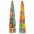 Djeco 10 My Friends Blocks stacking tower, two towers of colorful wooden blocks with animal and number designs, great for learning and building