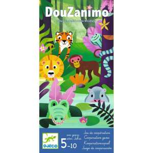 Douzanimo cooperative game box by Djeco, featuring colorful jungle animals - Memory Game